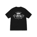 Stussy Merch Logo King Sort Durer T-Shirt