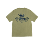 Stussy Merch Logo King Grøn Durer T-Shirt