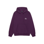 Stussy Merch Logo Hætte Basic Lilla Hoodie
