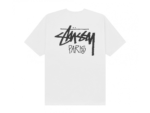Stussy Merch Logo King Paris Hvid T-Shirt