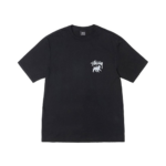Stussy Merch Logo Rasta løve Sort T-Shirt