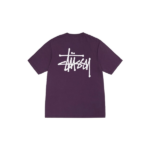 Stussy Merch Logo Big Half Lilla T-Shirt