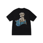 Stussy Half Tuff Stuff Sort Mærke T-Shirt